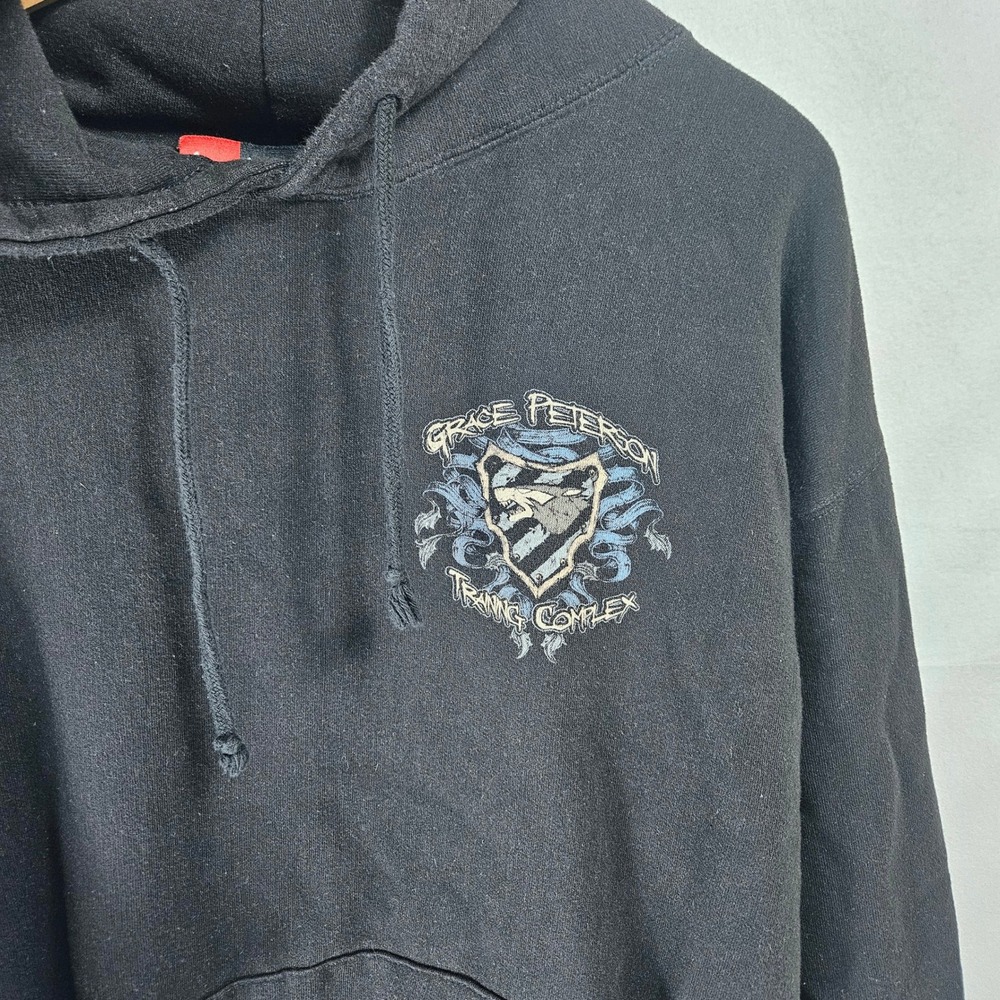 Jon Lauren Wolfpack 331 TRS‎ Graphic Hoodie Sweatshirt Black Men's Large - Picture 2 of 10
